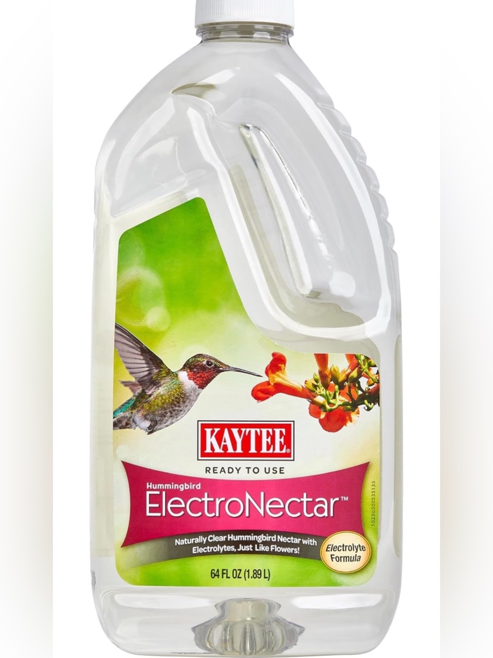 Kaytee Clear ElectroNectar Hummingbird Nectar Bottle